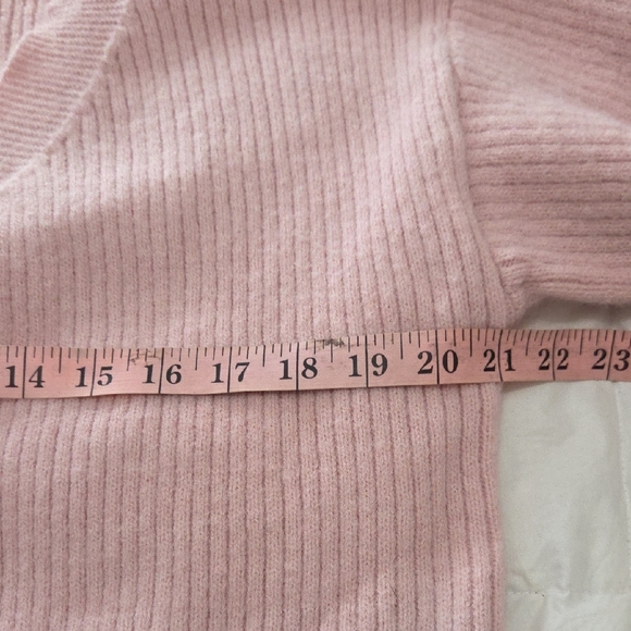 Shein Cozy Pink Cropped Cardigan and Pants Sweater Set NWOT - Picture 7 of 15
